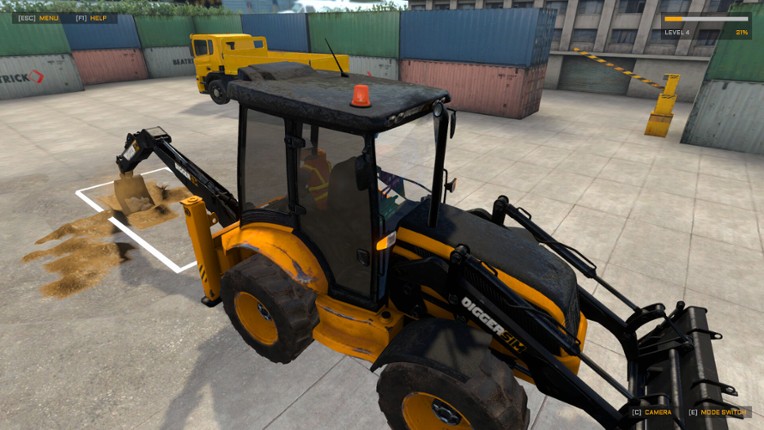 DiggerSim Excavator Simulator screenshot