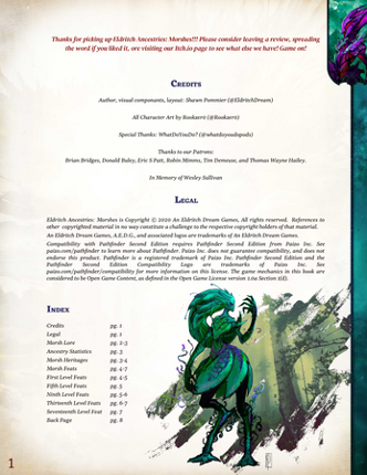 Eldritch Ancestries: Morshes Image