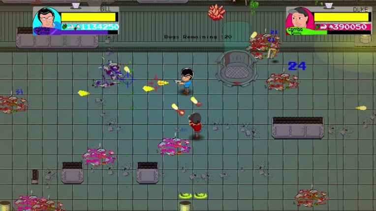 Exterminators of Saturn screenshot