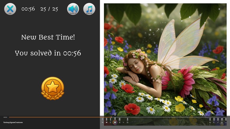 Fantasy Creature Jigsaws screenshot