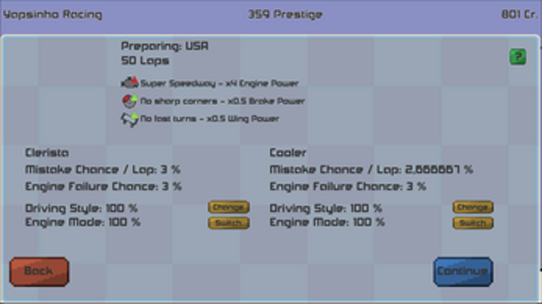 Fantasy Racing Manager screenshot