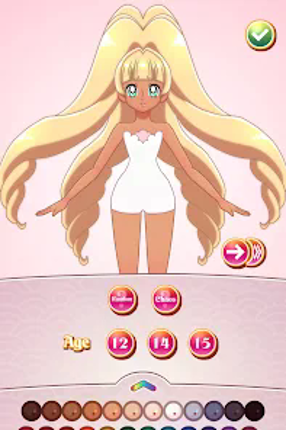 Glitter Cure Anime Dress Up Image