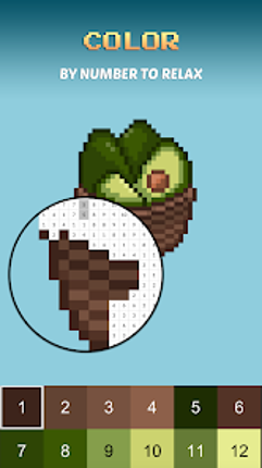 Pixel Art - Color House screenshot