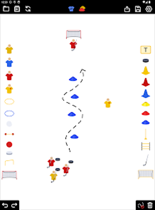 Coach Tactic Board: Hockey screenshot