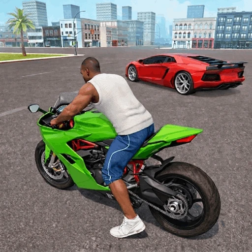 Games like Bike Driving Gangster Game 3D