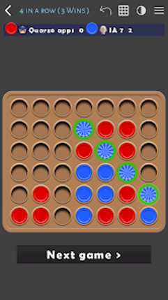 4 in a row screenshot