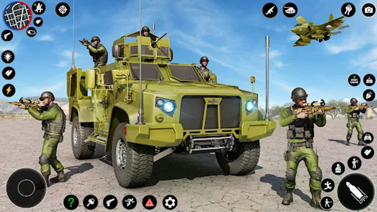 Army Transport Vehicles Games Image