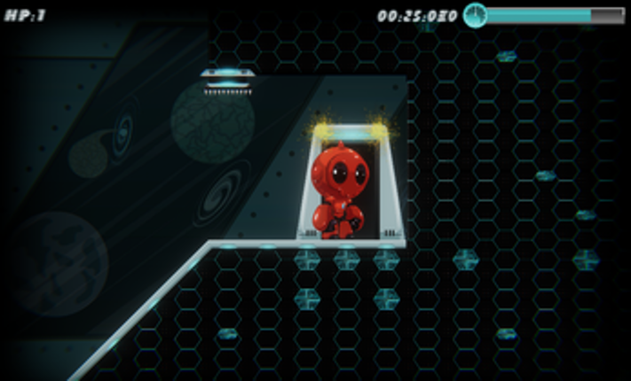 Red Robot Run Image