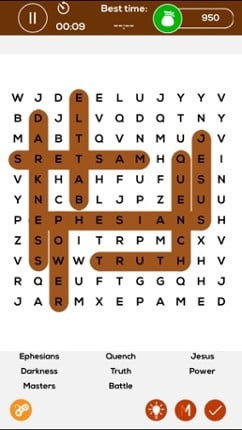 Giant Bible Word Search Pro screenshot