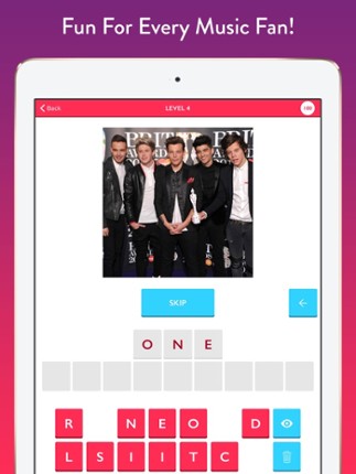 Guess The Music Artist - Free Quiz Game About Singers And Bands screenshot