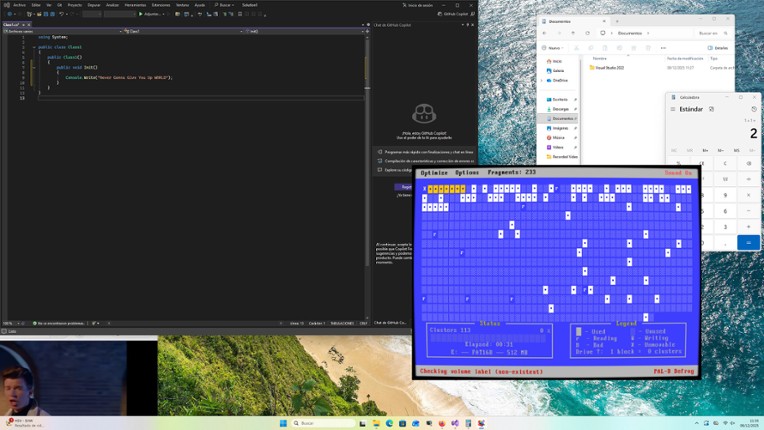 Idle Defragmenter 95 screenshot