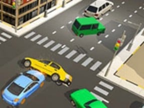 Lane Change 3D Image