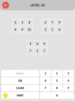 Math Magic IQ Test screenshot