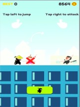 Mr. Samurai Jump &amp; Fight Games Image