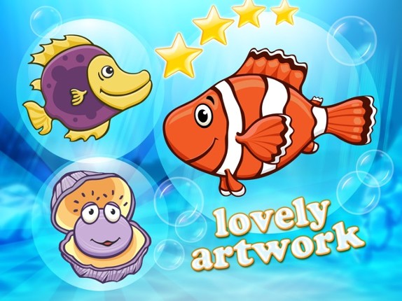 Ocean puzzle HD with colorful sea animals and fish Image