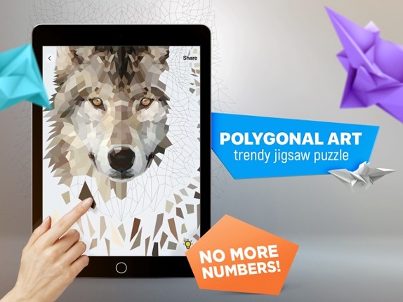 POLY ART: Coloring Puzzle Game screenshot