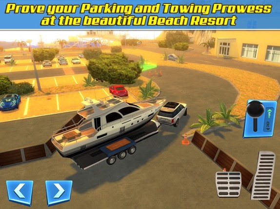 RV & Boat Towing Parking Simulator Real Road Car Racing Driving screenshot