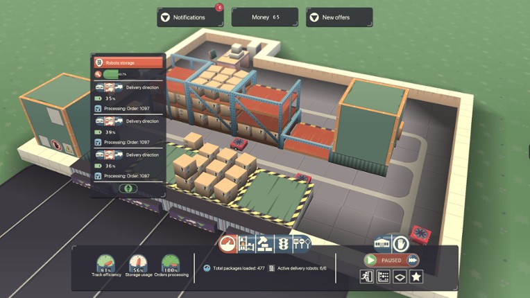 Warehouse Bots screenshot