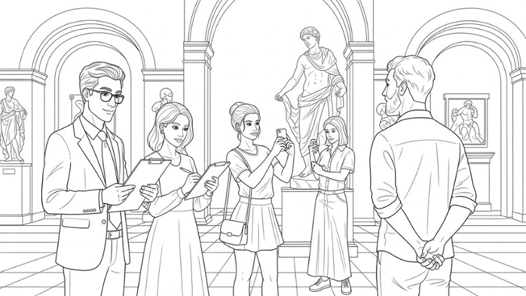 100 Cats Lost in Renaissance Gallery screenshot