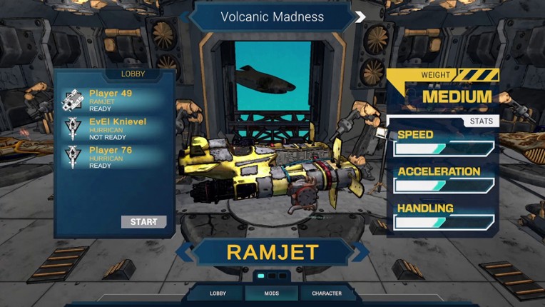 AguaBlitz: Alien Racer screenshot