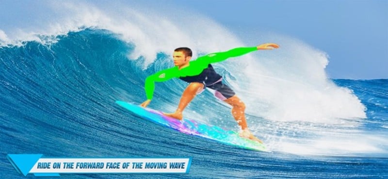 Beach Water Surfing Fun Race Image
