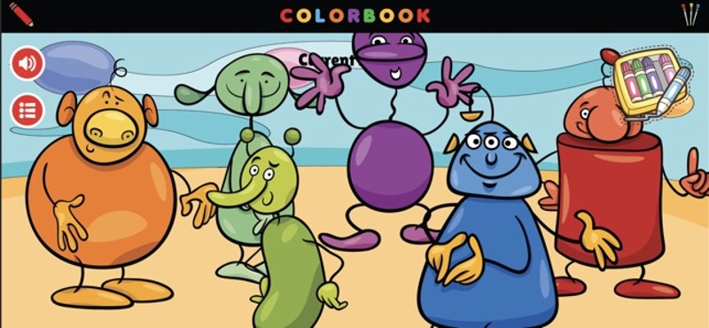 Coloring Me: Friendly Alien screenshot