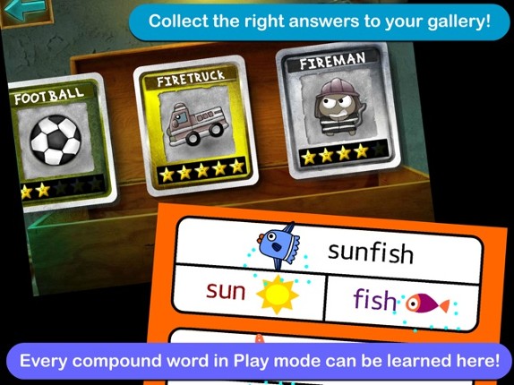 Compound Word with Gama(English Language Education for Young Age) Image