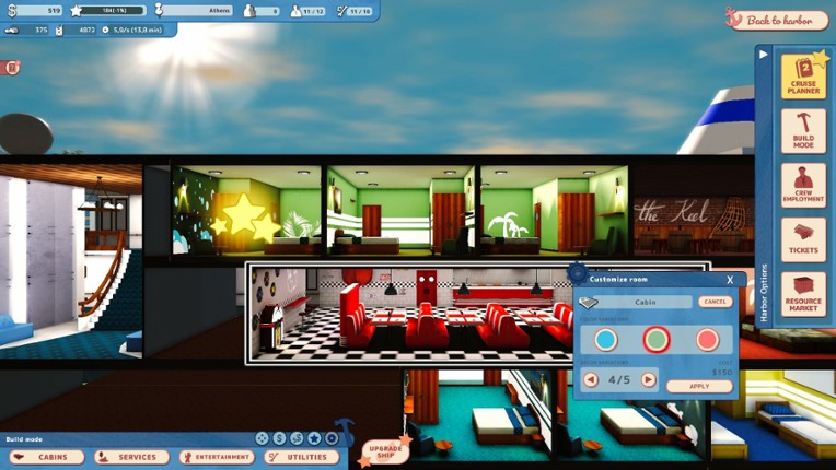 Cruise Ship Manager: Prologue - Maiden Voyage screenshot