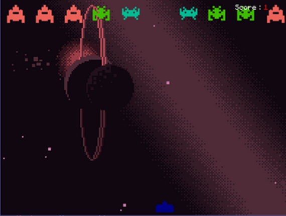 D4F Space Invaders screenshot