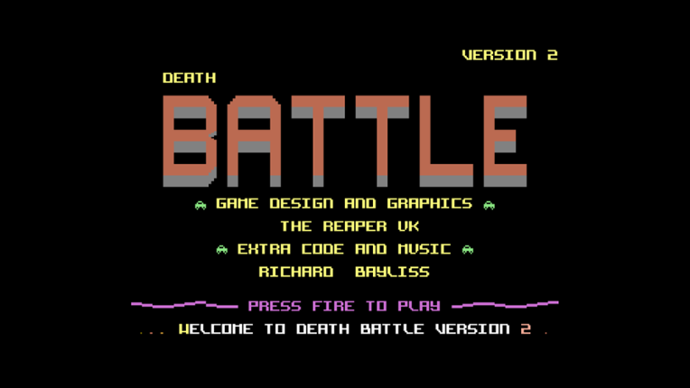 Death-Battle (C64) Game Cover