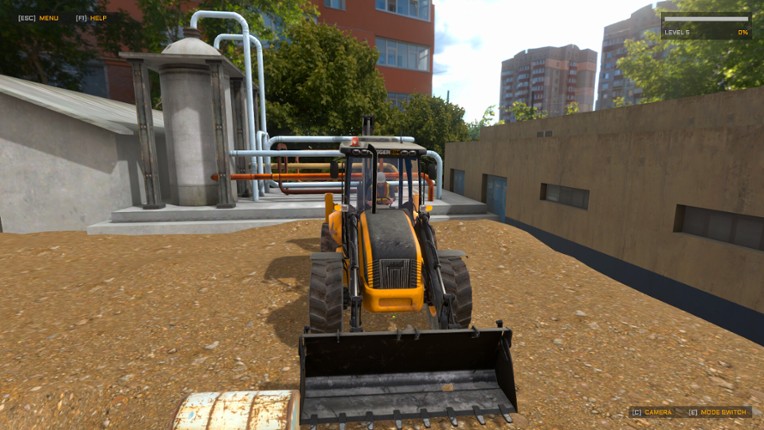 DiggerSim Excavator Simulator screenshot