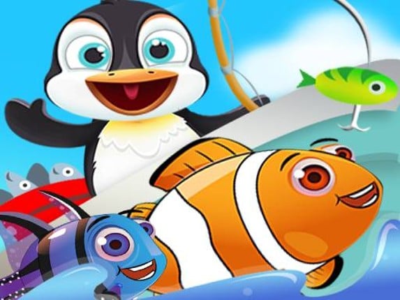 Fish Games For Kids | Trawling Penguin Games Game Cover