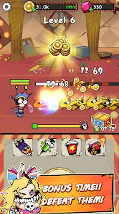 Clown Monster Clash Caine Game Image