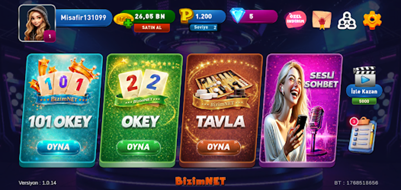 101 Okey Oyna - Sesli Muhabbet screenshot