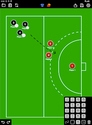 Coach Tactic Board: Hockey screenshot