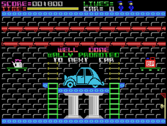 Automania (Manic Mechanic) (MSX) Image