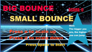 Big Bounce, Small Bounce Image