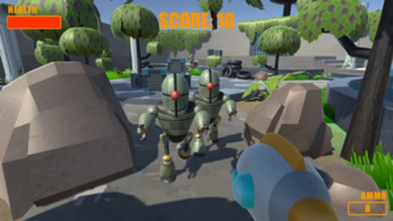 Rusty's Junkyard Mayhem (ICT Diploma Project) screenshot
