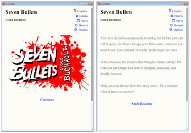 Seven Bullets screenshot