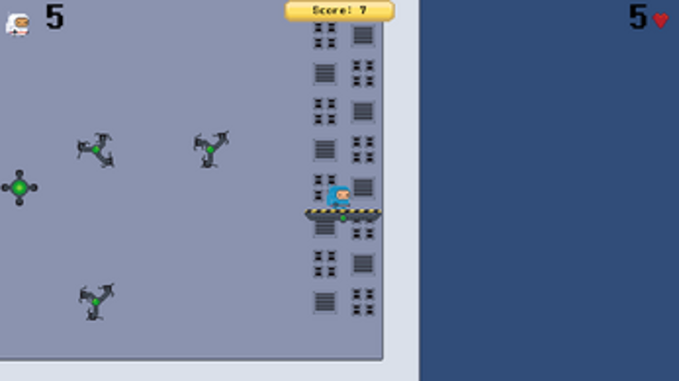 Space-Man Adventures (2D Platformer Project) screenshot