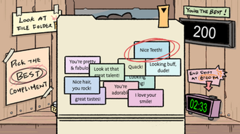 The Compliment Corner screenshot