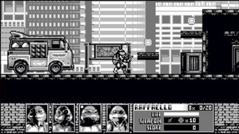 Teenage mutant ninja turtles Cowabunga screenshot