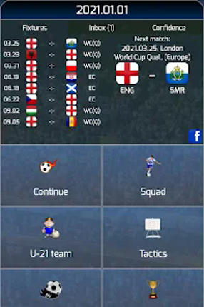 True Football National Manager screenshot