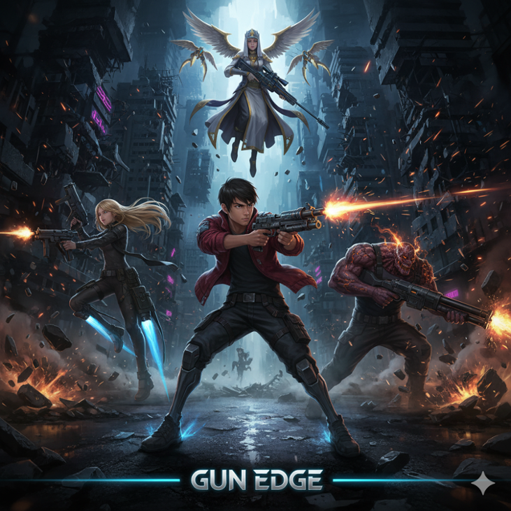 Games like Gun Edge – Cinematic Gun-Fighting 2D Fighter