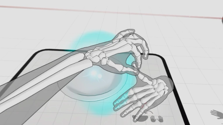 Hand Physics Lab screenshot