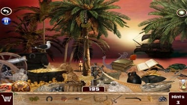 Hidden Object Pirates Treasure Island Image