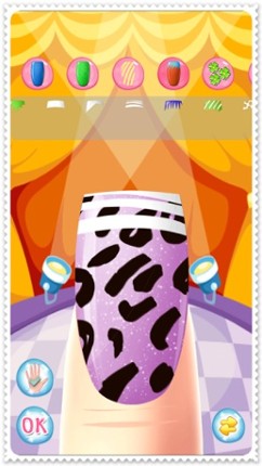 Nail Salon Beautiful - girls makeup makeover and games dressup nails art & nail polish screenshot