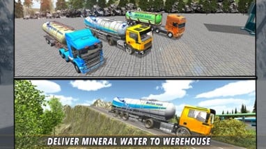 Offroad Water Tanker Transport - Truck Driver Image