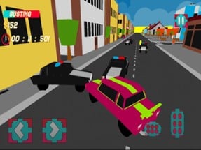 Police Chase 3D : Blocky Evade Image