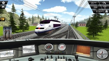 Racing in Train - Offroad Subway Driver 2017 Image